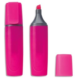 Surligneur jumbo. Encre Rose.