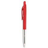 Stylo à bille rétractable 07. Encre Rouge.