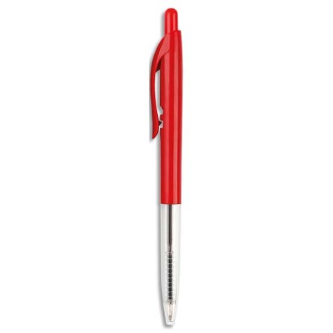 Stylo à bille rétractable 07. Encre Rouge.