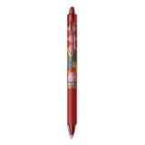 Roller pilot frixion ball clicker 0.7 mika édition limitée éclair écriture moyenne 0.5mm encre rouge effaçable