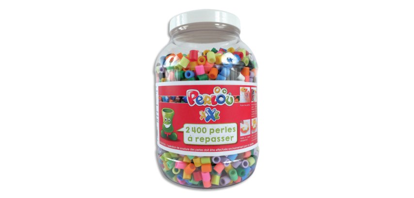 Baril 2400 perles mixtes xxl 10mm