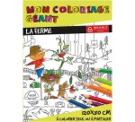Coloriage geant bouchut la ferme 120x80cm papier 150g    impression noir