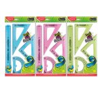Kit de géometrie Twist'n Flex, 4 pièces, assorti
