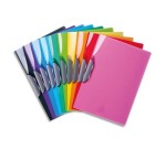 Chemise de présentation à Clip Exacompta Iderama 22 x 31 coloris assortis