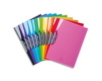 Chemise de présentation à Clip Exacompta Iderama 22 x 31 coloris assortis