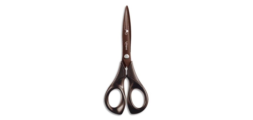 Ciseaux droitiers bouts pointus Maped Expert TITANIUM 17 cm