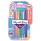 Blister de 6 stylos feutres Flair Candy Pop. Framboise, Fraise, Caramel, Vert, Bleu, Raisin