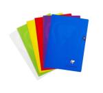 Cahier piqué Mimesys A4 96 pages petits carreaux couverture polypropylène Couleur aléatoire - Assortis