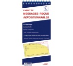 Carnet de messages reçus, 120 messages repositionnables