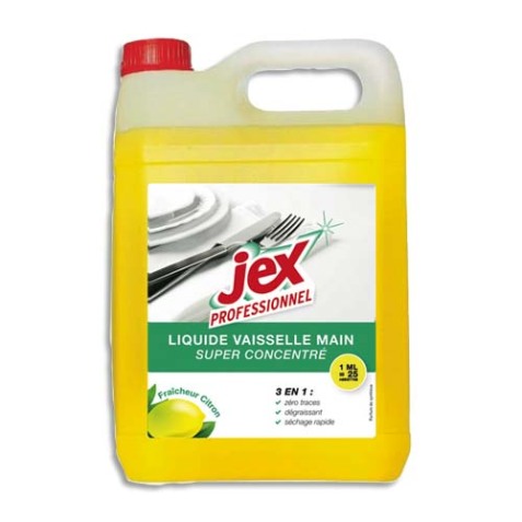 Bidon de 5 litres de liquide vaisselle main citron