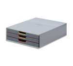 Module de classement VARICOLOR 3, avec 3 tiroirs