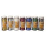 Lot de 6 flacons 250ml de gel pailleté iridescent ass