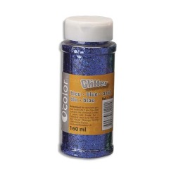 Paillettes o'color ultra brillantes coloris bleu pot   saliere 160ml