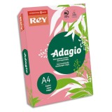 Ramette 500 feuilles papier couleur flash ADAGIO framboise fluo A4 80g