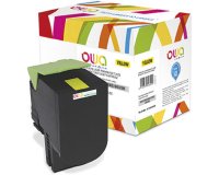 Toner remanufacturé OWA - haute capacité - pour LEXMARK 70C2HY0, 70C2HYE