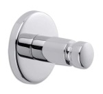 Crochet pour serviette SMOOZ, avec colle, chromé