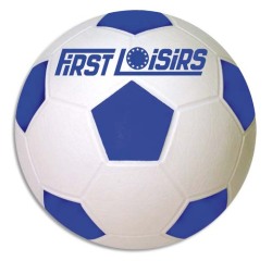 Ballon de football firts loisirs entrainement pvc 32   panneaux taille 5 20 cm 300g