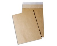 Pochette gpv kraft 120g e4 280x400mm soufflet 30mm paquet 50 unités