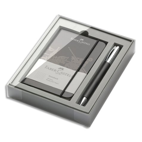 FABER-CASTELL Kit d'outils d'écriture Ambition résine, noir