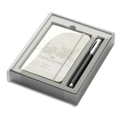 FABER-CASTELL Set d'écriture Ambition résine, noir