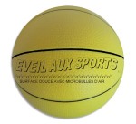 Ballon d eveil first loisirs basket ball sports collectifs mousse pvc 17cm 200 g