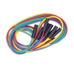 Elastiques cordes a sauter first loisirs maxi cordes a   sauter longueur reglable lot  de 4