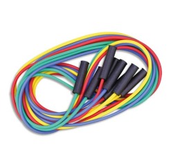 Elastiques cordes a sauter first loisirs maxi cordes a   sauter longueur reglable lot  de 4