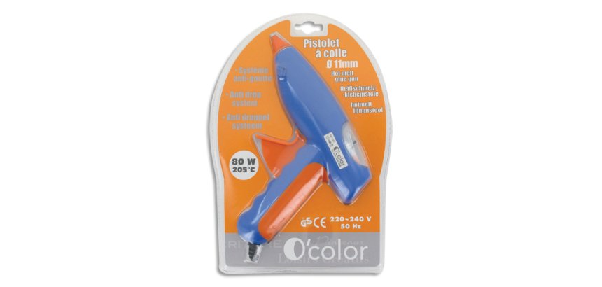 Pistolet colle o'color puissance 80w colle diametre  11mm