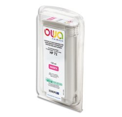 Cartouche d'encre traceur remanufacturée OWA - standard - Magenta - pour HP 72
