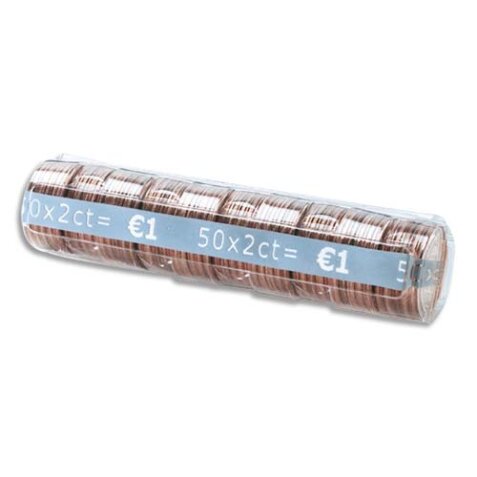 Boîte de 100 étuis à Monnaie The Container pour pièces 0,02 E, contient 50 pièces FA62271