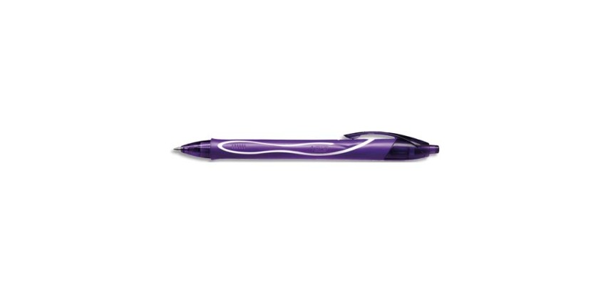 Gel-ocity Quick Dry Stylos-Gel Rétractables Pointe Moyenne (0,7 mm) - Violet