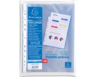 Pochette perforée, pack promo 40+10 GRATUITS, A4,