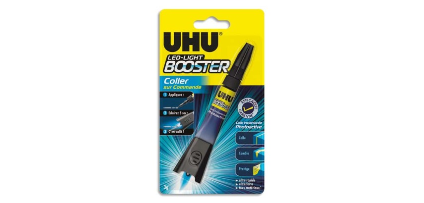 Colle instantanée LED-LIGHT BOOSTER, tube de 3 g