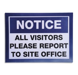 Pochette d'affichage magnétique A4 - Bleu