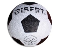 Ballon de football first loisirs caoutchouc graine     entrainement taille 5 22cm    410g