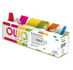 Cartouche d'encre remanufacturée OWA - standard - Noir - pour HP 913A