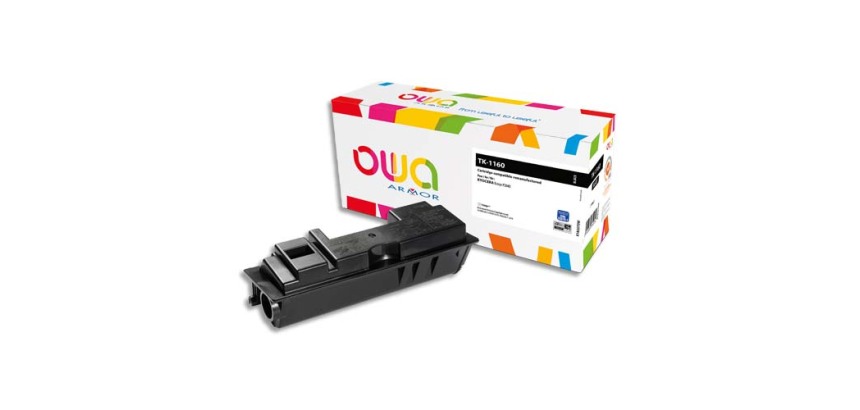 Toner remanufacturé OWA - standard - Noir - pour KYOCERA TK-1160