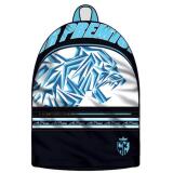Sac Borne Souple AIRNESS AIR PREMIUM 1 cmpt 31x42x14 cm. Décor sérigraphié, coloris Bleu et Blanc.