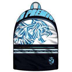 Sac Borne Souple AIRNESS AIR PREMIUM 1 cmpt 31x42x14 cm. Décor sérigraphié, coloris Bleu et Blanc.