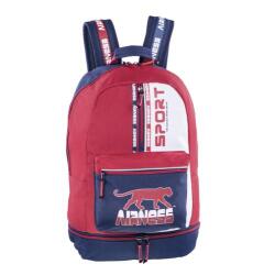 Sac Borne Sple AIRNESS DEVONS BOYS 1 cmpt 30x40x14 cm. Rubber print, coloris Bleu, Rouge et Blanc
