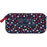 Fourre-tout rect. TEDDY SMITH BEST OF en polyester+PU 22x10x4 cm. Sérigraphié, coloris assortis.