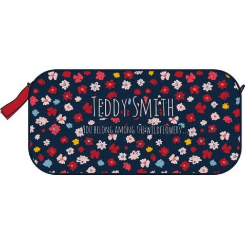 Fourre-tout rect. TEDDY SMITH BEST OF en polyester+PU 22x10x4 cm. Sérigraphié, coloris assortis.