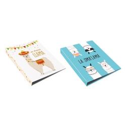 Lama - Classeur en carte Fantaisie 4 anneaux de 30mm - 21x29,7cm RDC 2020
