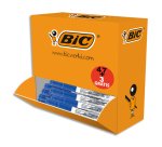 Pack de 47 marqueurs effaçables Bic pointe ogive 4,5 mm bleu + 3 offerts