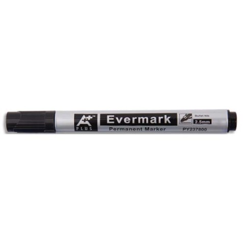 Marqueur permanent pointe ogive Noir PY237800N