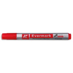 Marqueur permanent pointe ogive Rouge PY237800R