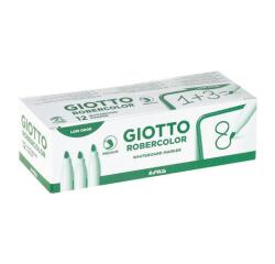 Marqueur giotto robercolor effaçable tableau blanc pointe medium ogive 4 mm coloris vert