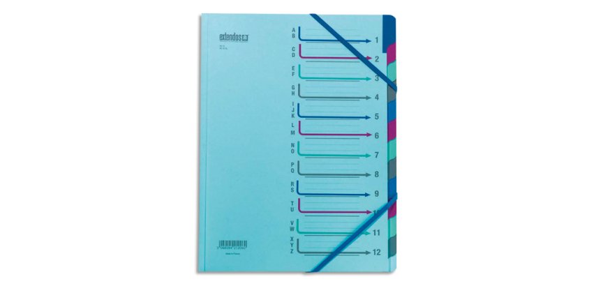 Trieur à élastique série 43, 12 compartiments