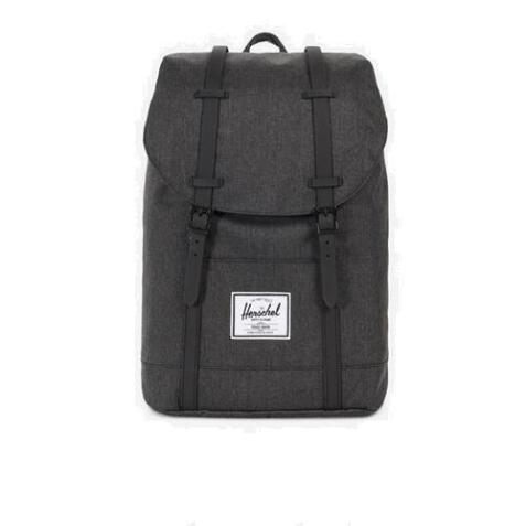 Sac à dos Retreat 19,5 litres. Poche pour ordinateur 15 pouces. Coloris Noir et bretelles Noires