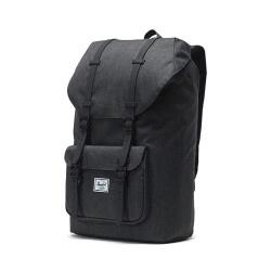 Sac à dos Little America 23,5 litres Noir. Poche pour ordinateur 15 pouces. Bretelles Noires.